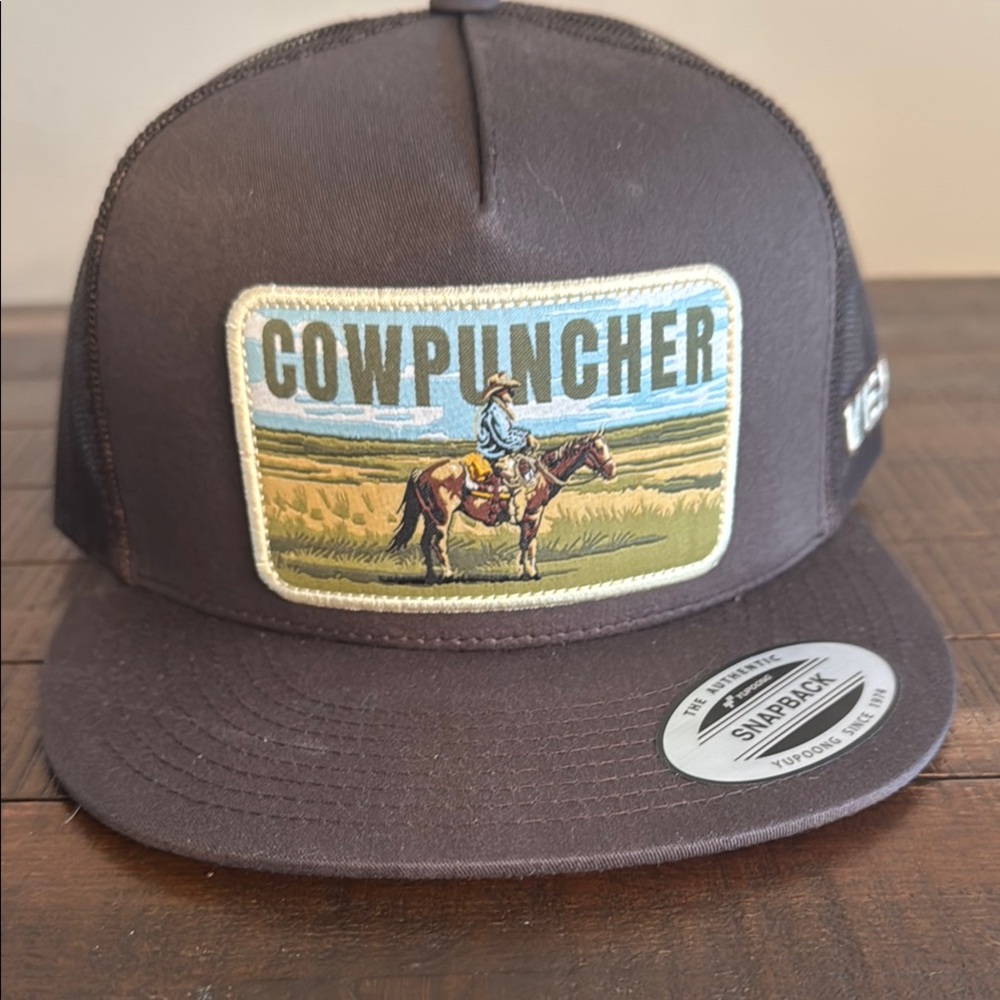 Cowpuncher Brown Vexil Brand Cap Hat